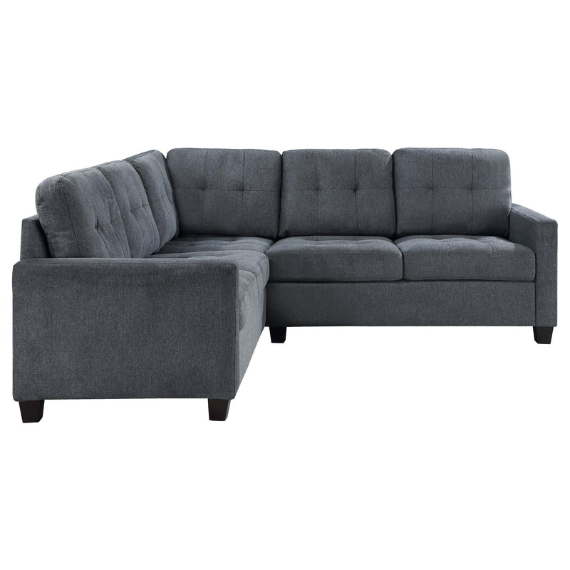 Coaster Furniture Georgina Fabric 3 pc Sectional 551701-SETA IMAGE 5