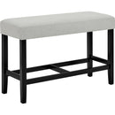  Crown Mark Vega Counter Height Bench 1718-BENCH IMAGE 1