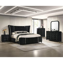  Crown Mark Armany Queen Upholstered Panel Bed B2300-Q-HB/B2300-KQ-HBWG/B2300-Q-FB/B2300-KQ-RAIL IMAGE 3