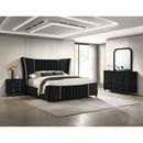  Crown Mark Armany Queen Upholstered Panel Bed B2300-Q-HB/B2300-KQ-HBWG/B2300-Q-FB/B2300-KQ-RAIL IMAGE 4