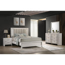  Crown Mark Carlton Queen Upholstered Panel Bed B5552-Q-HBFB/B5552-KQ-RAIL IMAGE 4