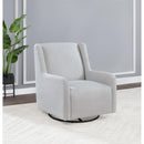  Coaster Furniture Accent Chairs Swivel Glider 902454 IMAGE 2
