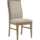 Coaster Furniture Adina 193612 Set of 2 Upholstered Dining Side Chair - Barley IMAGE 3