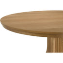  Coaster Furniture Hartville 109460 60-inch Round Dining Table - Natural Light Brown IMAGE 5