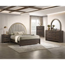  Crown Mark Noreen King Upholstered Panel Bed B9285-K-HBFB/B9285-KQ-RAIL IMAGE 4