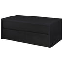  Coaster Furniture Knapp 706228-S3 3-piece Lift Top Coffee Table Set - Black IMAGE 12