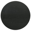  Coaster Furniture Hamlyn 706508 Round Fluted Occasional Coffee Table - Black IMAGE 6