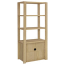  Coaster Furniture Laurelton 708222-SET 3-piece Entertainment Center TV Stand - Light Oak IMAGE 5