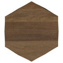  Coaster Furniture Zalika 724187 Hexagonal Solid Mango Wood End Table - Natural IMAGE 4
