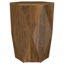  Coaster Furniture Zalika 724188-S2 2-piece Solid Wood Coffee and End Table Set - Natural IMAGE 7