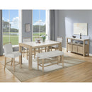  Crown Mark Hazel 1721T-3866 Marble Counter Height Dining Table IMAGE 2
