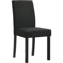  Crown Mark Resia 2120S-BK-2 Dining Chair - Black IMAGE 1