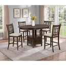  Crown Mark Hartwell 2795BRN-T-4260 Counter Height Table - Brown IMAGE 2