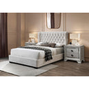  Crown Mark Daphne 5094OT-Q Queen Bed - Oat Tweed IMAGE 3
