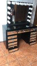Hollywood Vanity Makeup Table and Mirror Brand New