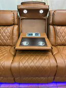 DUBAI 3PC Brown Power Reclining Set