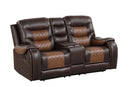Brown Two Tone Reclining Sofa 3PC Set CLEARANCE NEW IN BOX