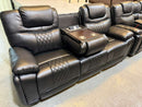 Galveston Black - 3PC OVERSIZED Reclining Set