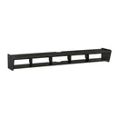 70" Floating Wall-Mounted TV Stand – Solid Black – CLEARANCE $25