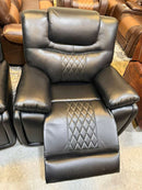 Galveston Black - 3PC OVERSIZED Reclining Set