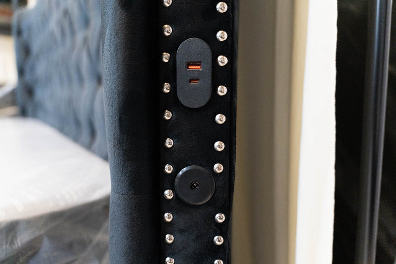 Round Storage Bed Frame