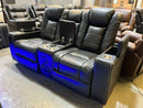 Stephano Reclining Sofa Set Black