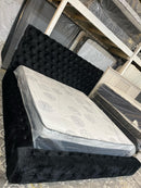 Liquidation Sale!!! $399 KING Black Velvet Platform Bed Frame