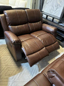 Brown Reclining 3PC Sofa Set